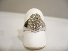 Bague En Argent 925 Rhodié