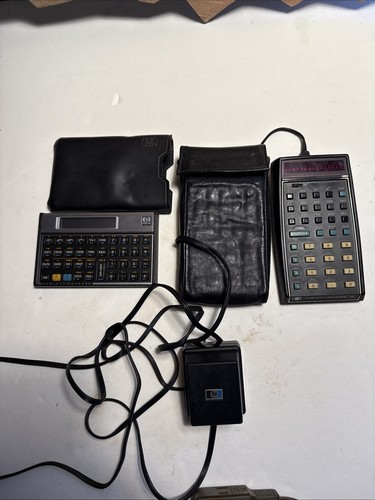 Vintage black handheld - hp, 35