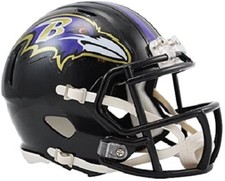 NFL Football Casque Ravens de Baltimore Mini Speed Footballhelm Casque