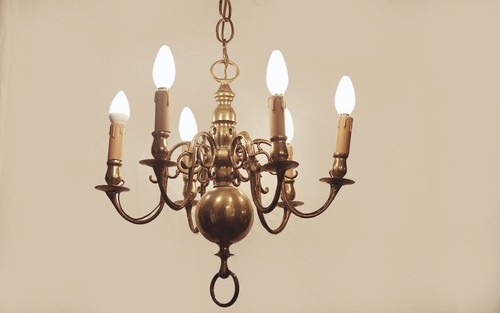 Lustre hollandais bronze - lustre, hollandais,