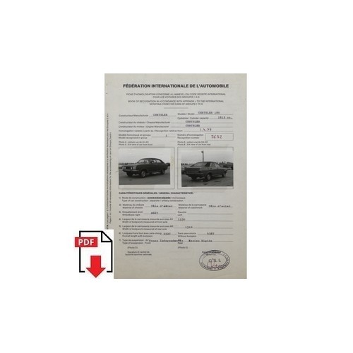 1977 chrysler 180 fiche - 180,