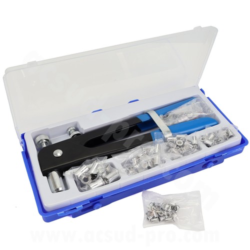 Coffret pince ecrou sertir - pince, +