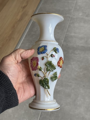 Vase opaline baccarat - en,