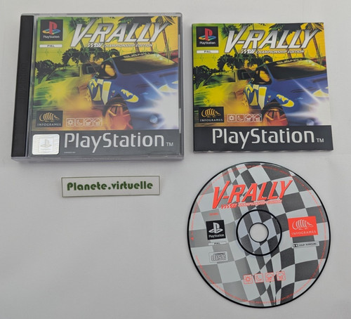 Rally playstation ps1 psone - v-rally,