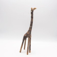 Figurine De Girafe En Cuir