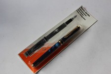 Stylo plume Pierre CARDIN vintage 1870/80 bleu (28520)