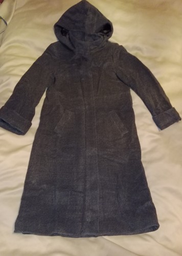 Manteau femme gris foncé