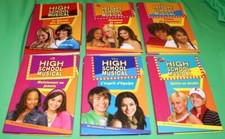 6 LIVRES série HIGH SCHOOL MUSICAL N° 1 711- 2 712- 3 713- 4 714- 5 715- 6 716