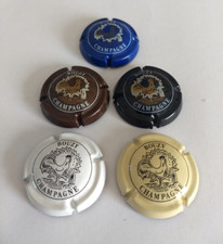Lot de 5 Capsules de champagne BOUZY