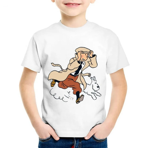 Shirt tintin milou enfant - tintin, et