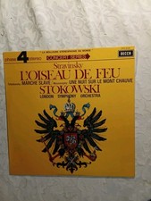 Vinyle DECCA PFS 4139 – Stravinsky L’Oiseau de Feu / Tchaikovsky / Moussorgsky 