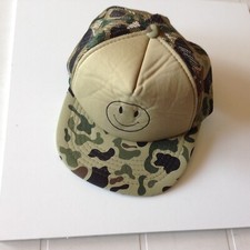 CASQUETTE HOMME 'AM'CAP" SMILEY CAMOUFLAGE -  TAILLE UNIQUE REGLABLE 
