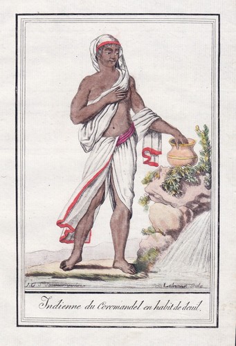 Inde coromandel costume - inde,