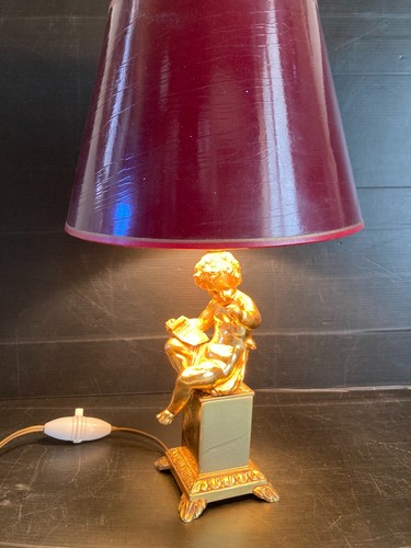 Pied lampe cherubin ange - cherubin,