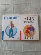 BD ALBUMS (4 RIC HOCHET + 2ALIX ET 2 LEFRANC)