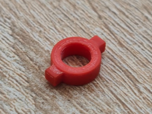 Playmobil ancrage roue rouge - roue,