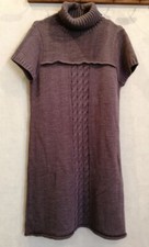 Robe pull violette - , laine
