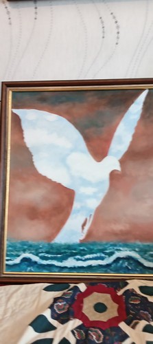 Tableau huile sur toile signé - huile,
