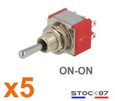 936R# 5pcs interrupteur à levier 2 circuits 2 positions MTS-202 toggle switch