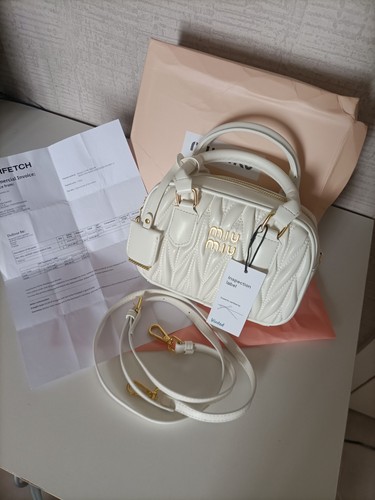 Sac miu nappa matelassé - miu,