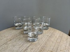 Lot De 7 Shooters Verres à Liqueur Digestif A Fond Lourd Verrines 5 Cl