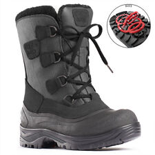 Botte Homme Olang Bucefalo OC Noir Avec Crampons Pour Ski Motoneige Chasse