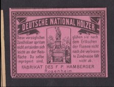 Ancienne étiquette de paquet