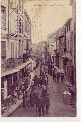 Cpa ariege pamiers rue - cpa,