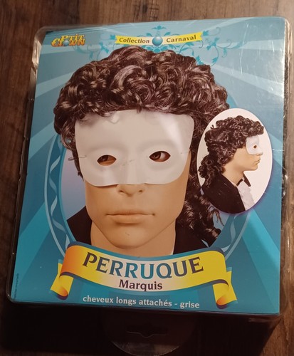 Perruque homme marquis cheveux - perruque, marquis.cheveux