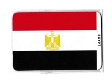 magnet aimant Egypte drapeau