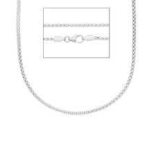 Chaîne Or Blanc 750 18K Mini