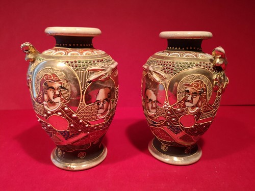 Paire vase satsuma japon - de,