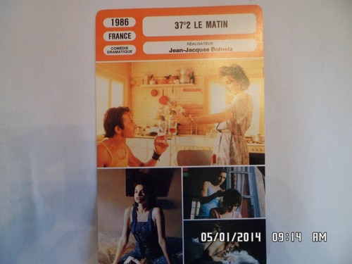 Carte fiche cinema - cinema, 1986