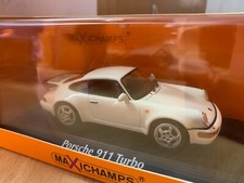 Minichamps maxichamps 940069105 PORSCHE 911 TURBO (964) – 1990 – WHITE  1/43