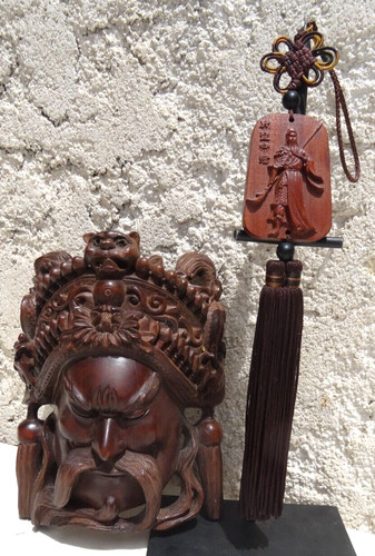 Masque pendentif sage - masque, de