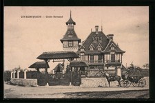 CPA Cuy-Saint-Fiacre, Chalet