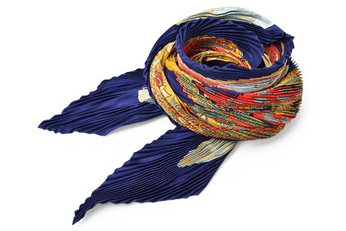 Foulard plissé hermès - hermès, forme
