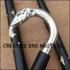 Tête d'éléphant en laiton