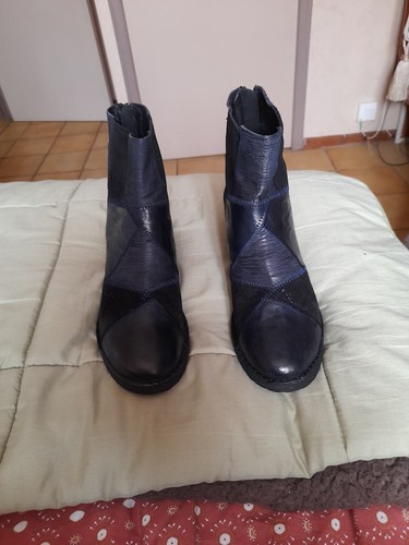 Boots bleu marine - boots,