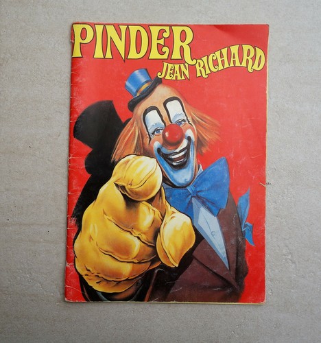 Ancien programme cirque pinder - cirque,