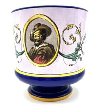 Cache pot rond plante en faience Choisy Le Roy Jardinière