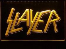 Enseigne lumineuse néon LED Best Band Ever Slayer bar cadeau décoration de la...