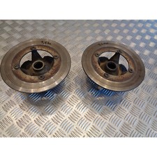 paire moyeu roue disque frein avant elargisseur voie quad hsun hs 700 hs1102mu 