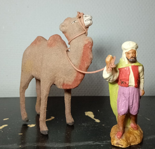 Anciens santons chameau - santons,