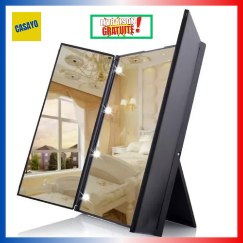 Miroir maquillage led - miroir,