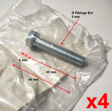 CG12793500H0 Vis de siège origine tracteur tondeuse HONDA (x4)