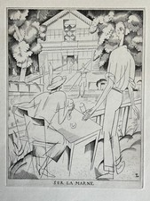 Jean Emile Laboureur gravure