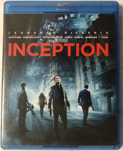 Inception blu ray - inception, blu-ray