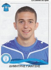 128 DIMITRIS GIANTSIS AEP IRAKLIS FC STICKER PANINI GREEK GREECE LEAGUE 2010