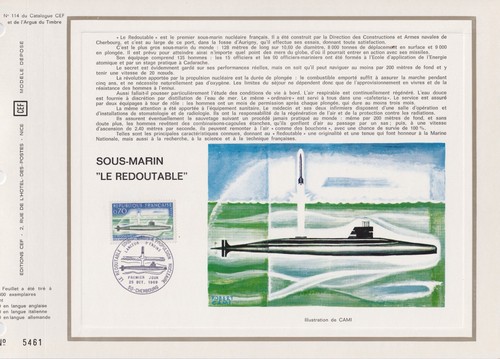 Feuillet cef 114 1969 - cef,